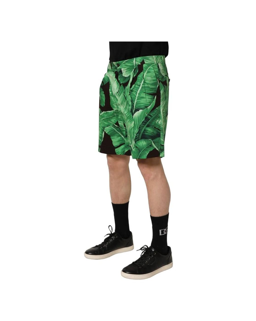 Dolce & Gabbana Green Casual Shorts for men
