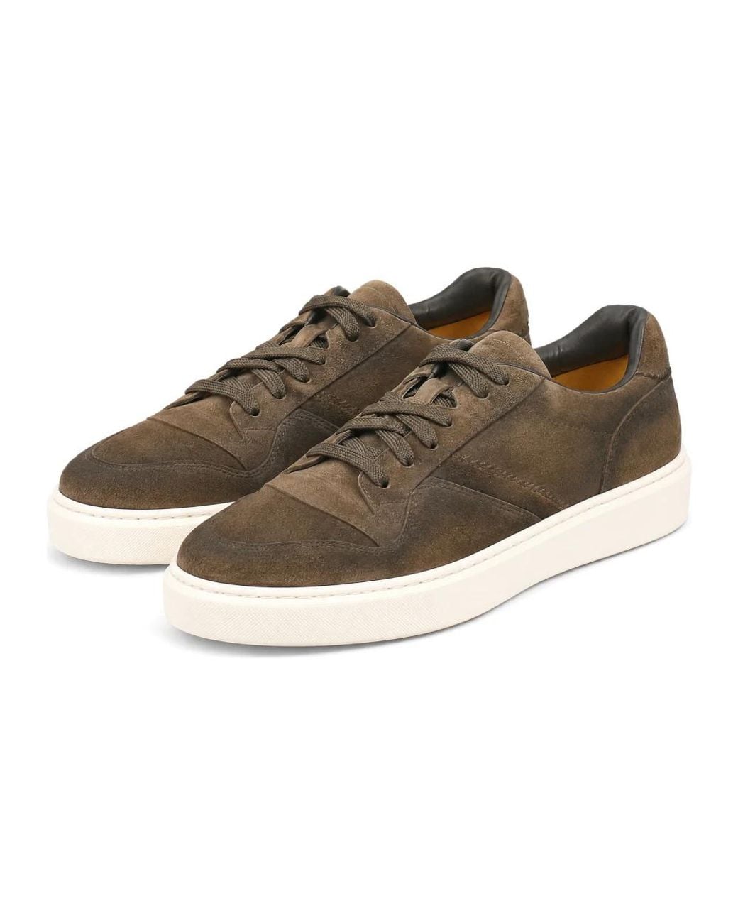 Doucal's Brown Sneakers for men