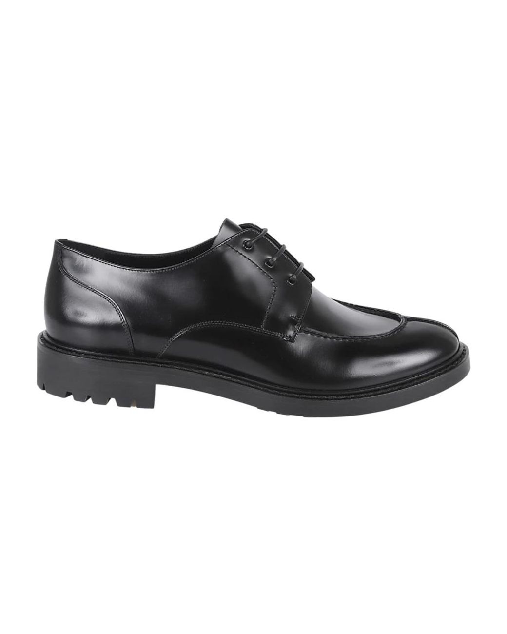 Saint Laurent Black Laced Shoes for men