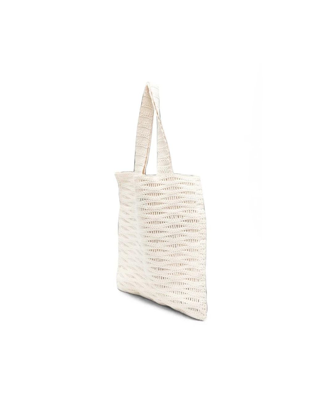 ALÉMAIS White Shopping Bags