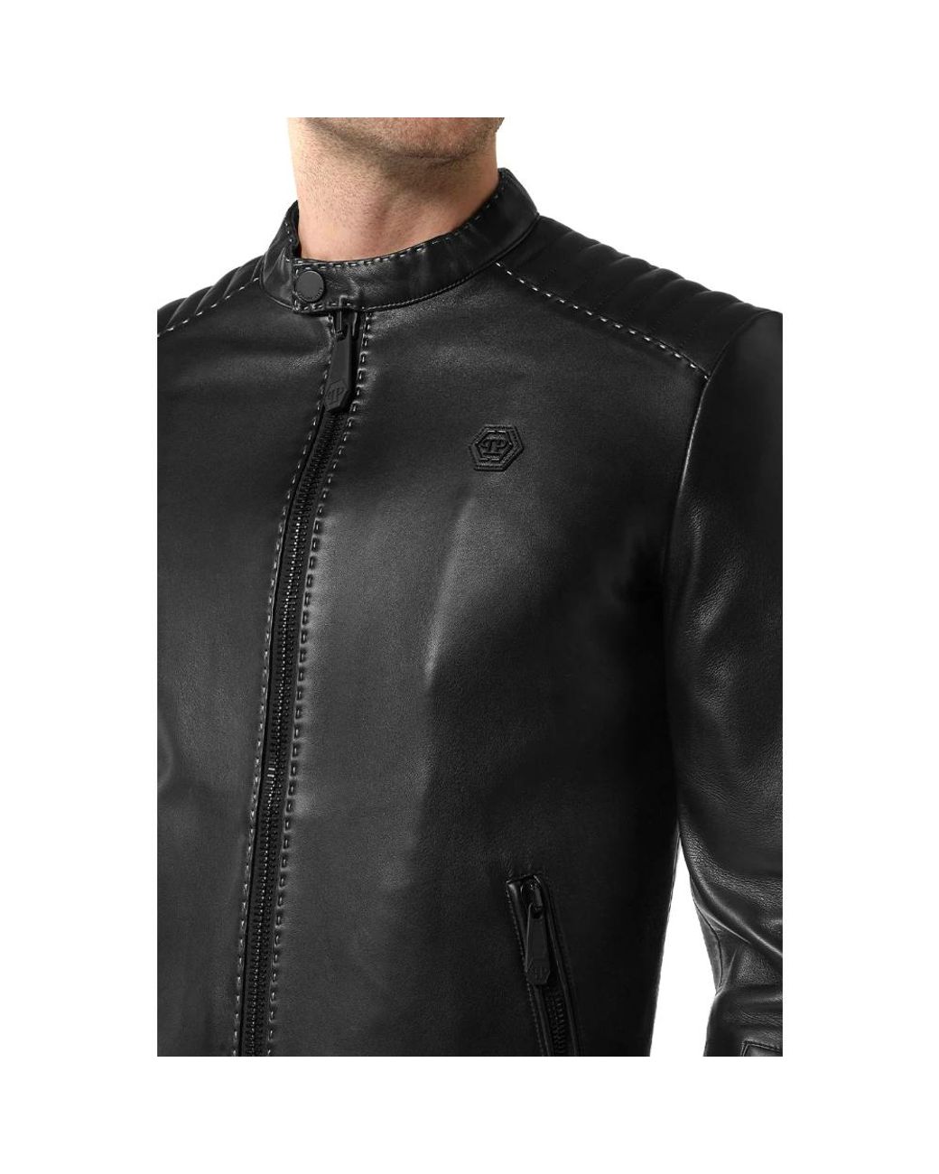 Light Jackets Philipp Plein de hombre de color Black