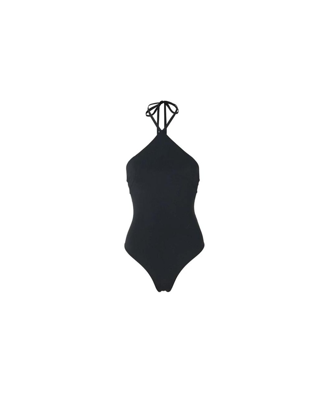 Jacquemus Le Maillot Bastide in het Black