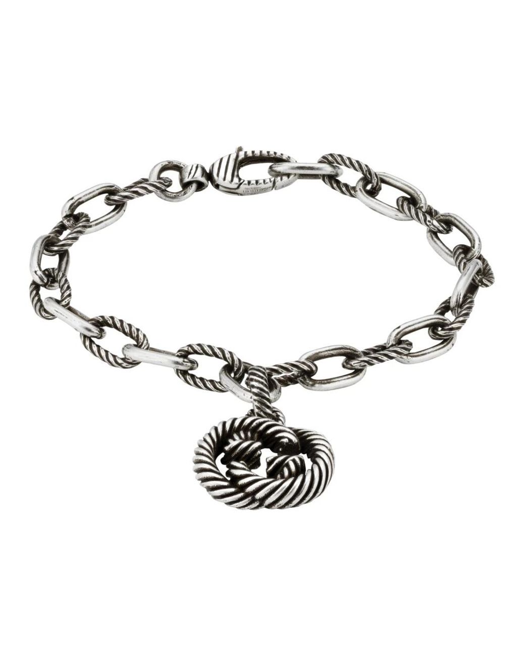 Gucci Metallic Interlocking G Bracelet