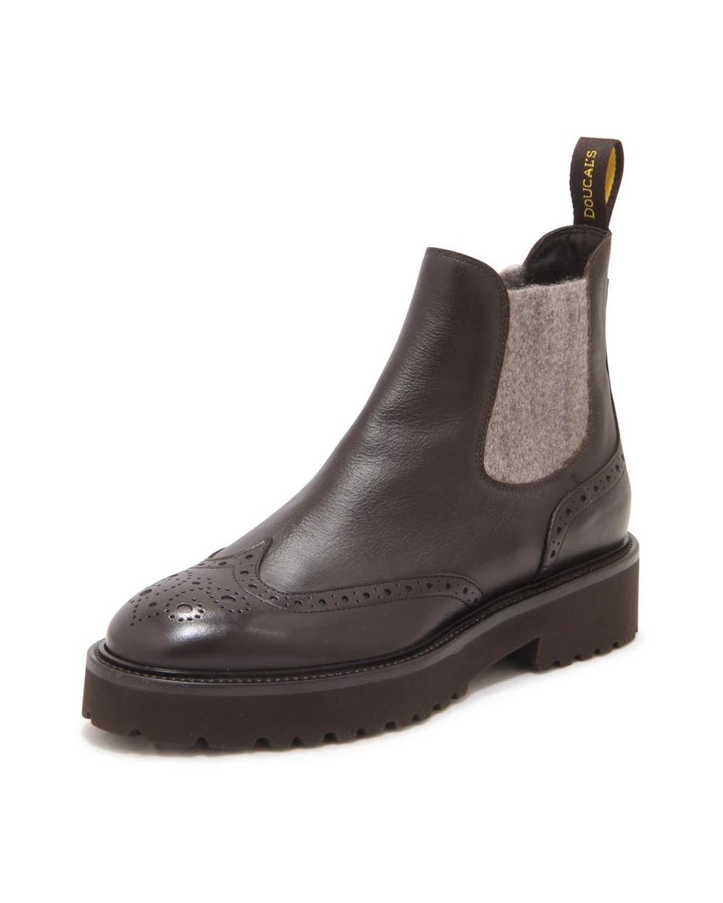 Doucal's Brown Chelsea Boots