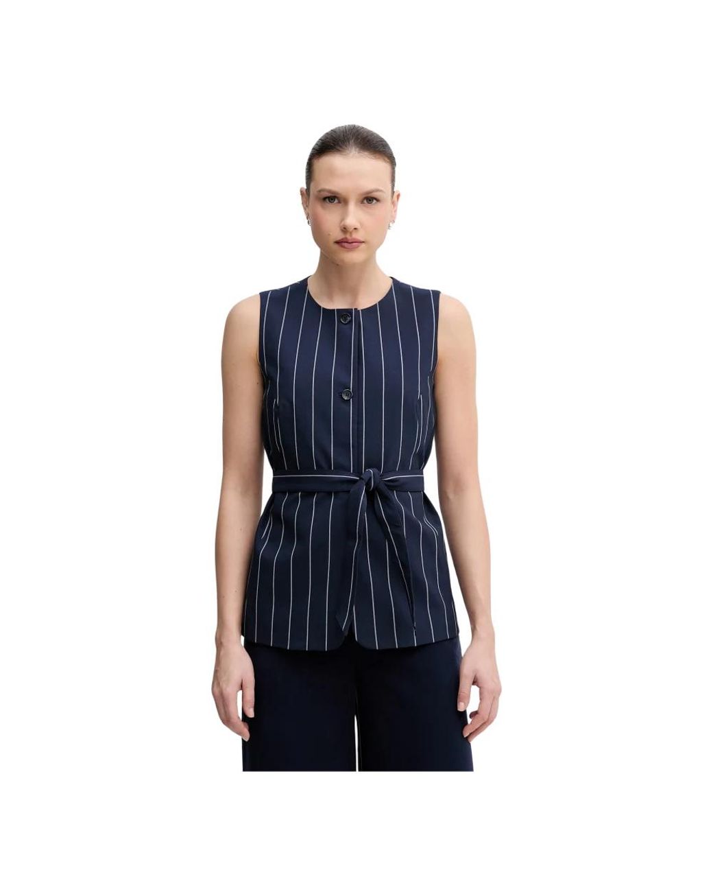 Vests Benetton en coloris Blue