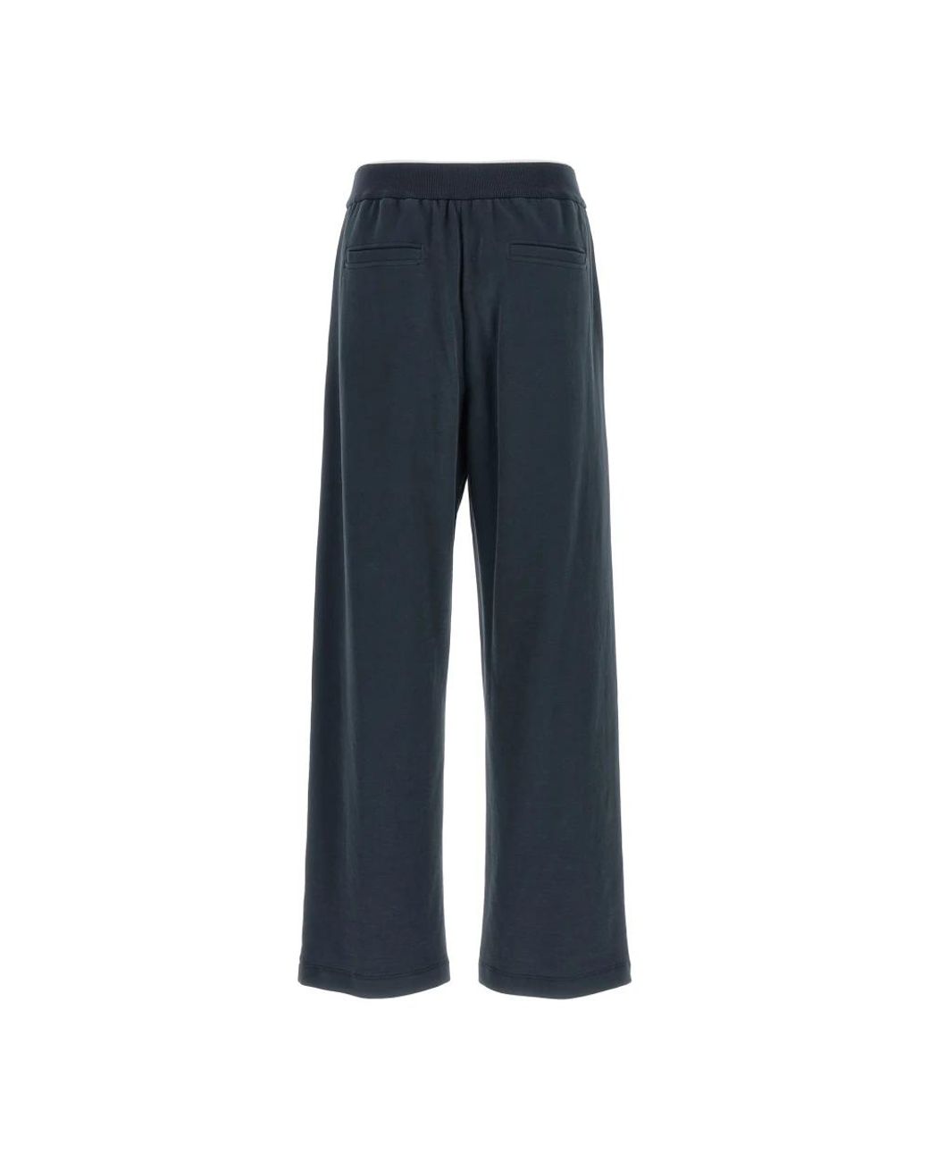 Brunello Cucinelli Blue Wide Trousers