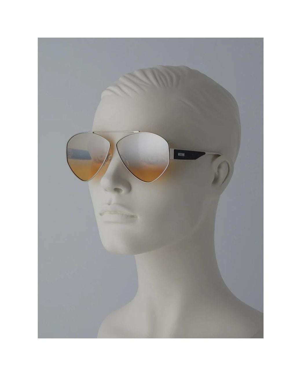 Moschino Gray Brille