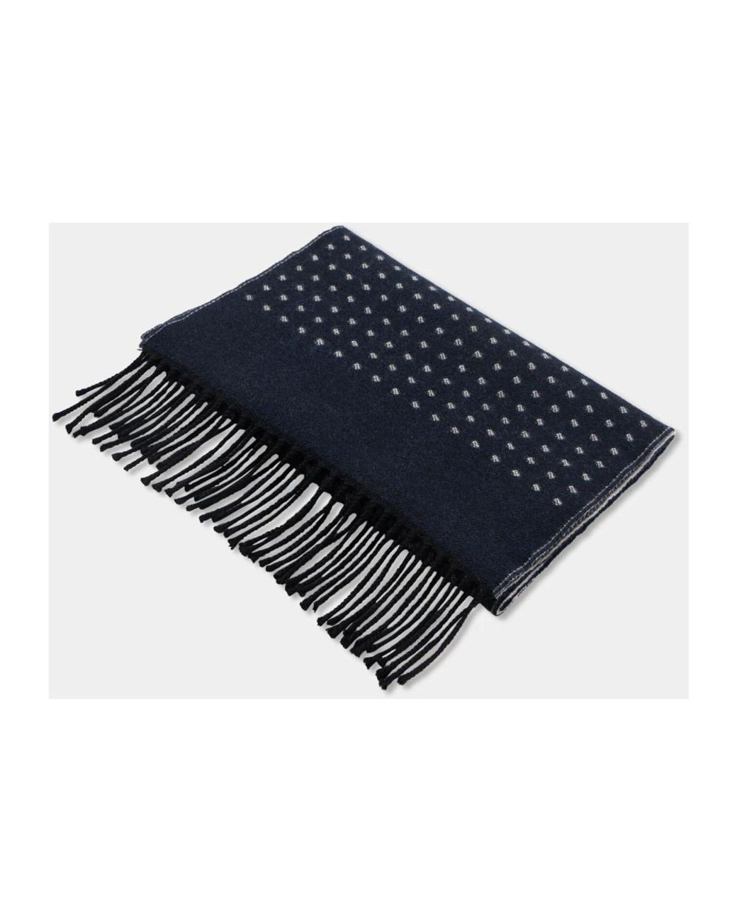 Brooks Brothers Blue Winter Scarves for men