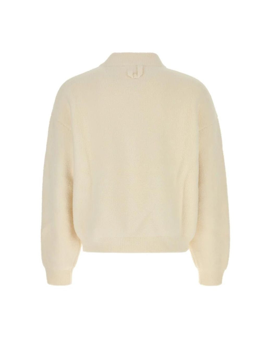 Jacquemus Natural Round-Neck Knitwear for men