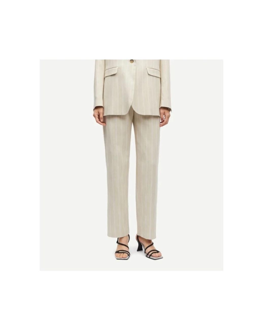 Samsøe & Samsøe Natural Straight Trousers