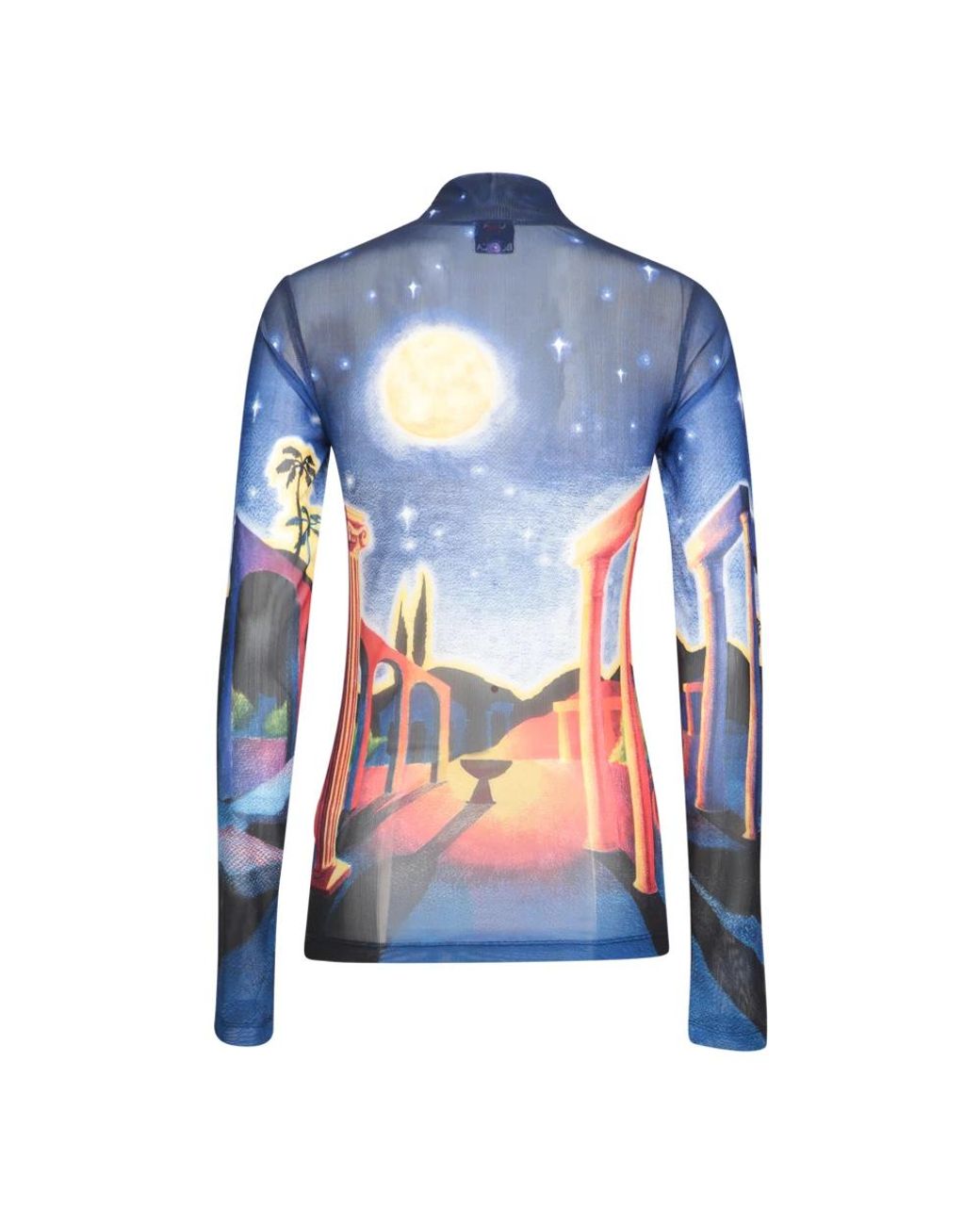 Casablanca Blue Turtlenecks
