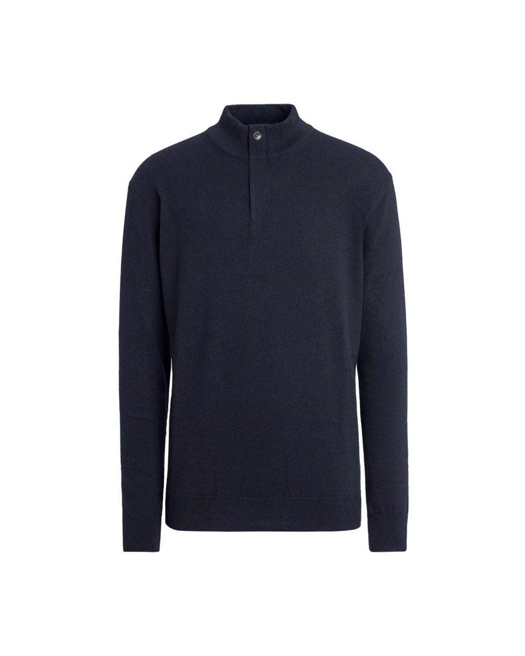 Zegna Blue Cashmere Knitwear for men