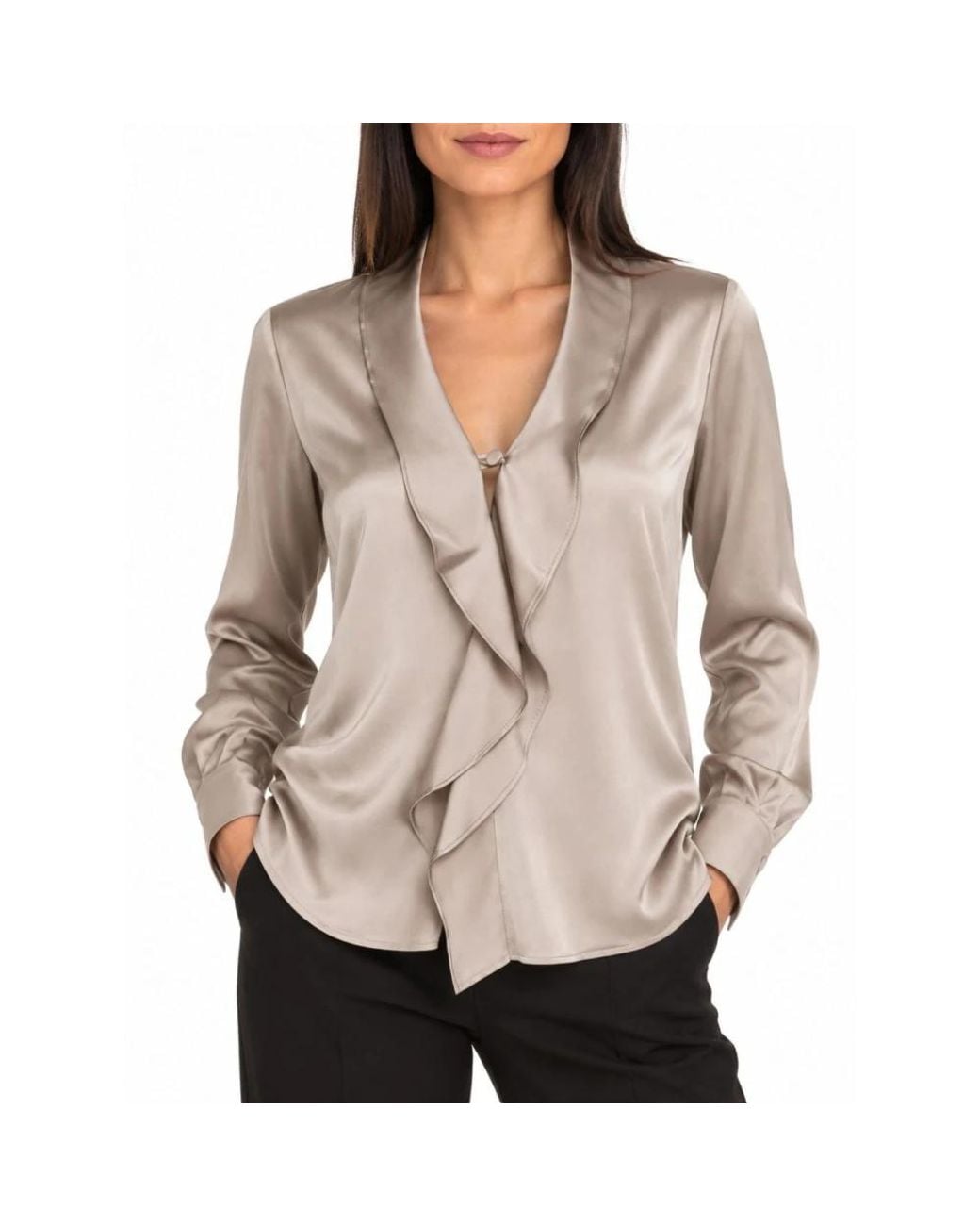 Blouses Marella de color Natural