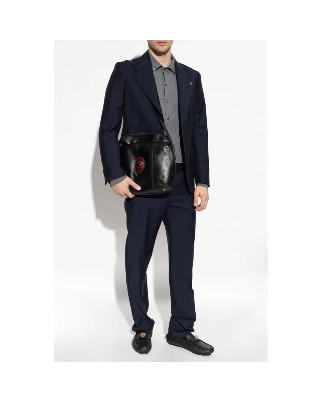 Cardigans Versace de hombre de color Gray