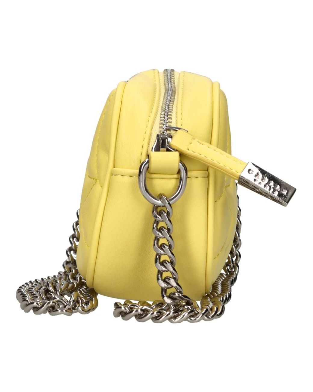 Gaelle Paris Yellow Cross Body Bags