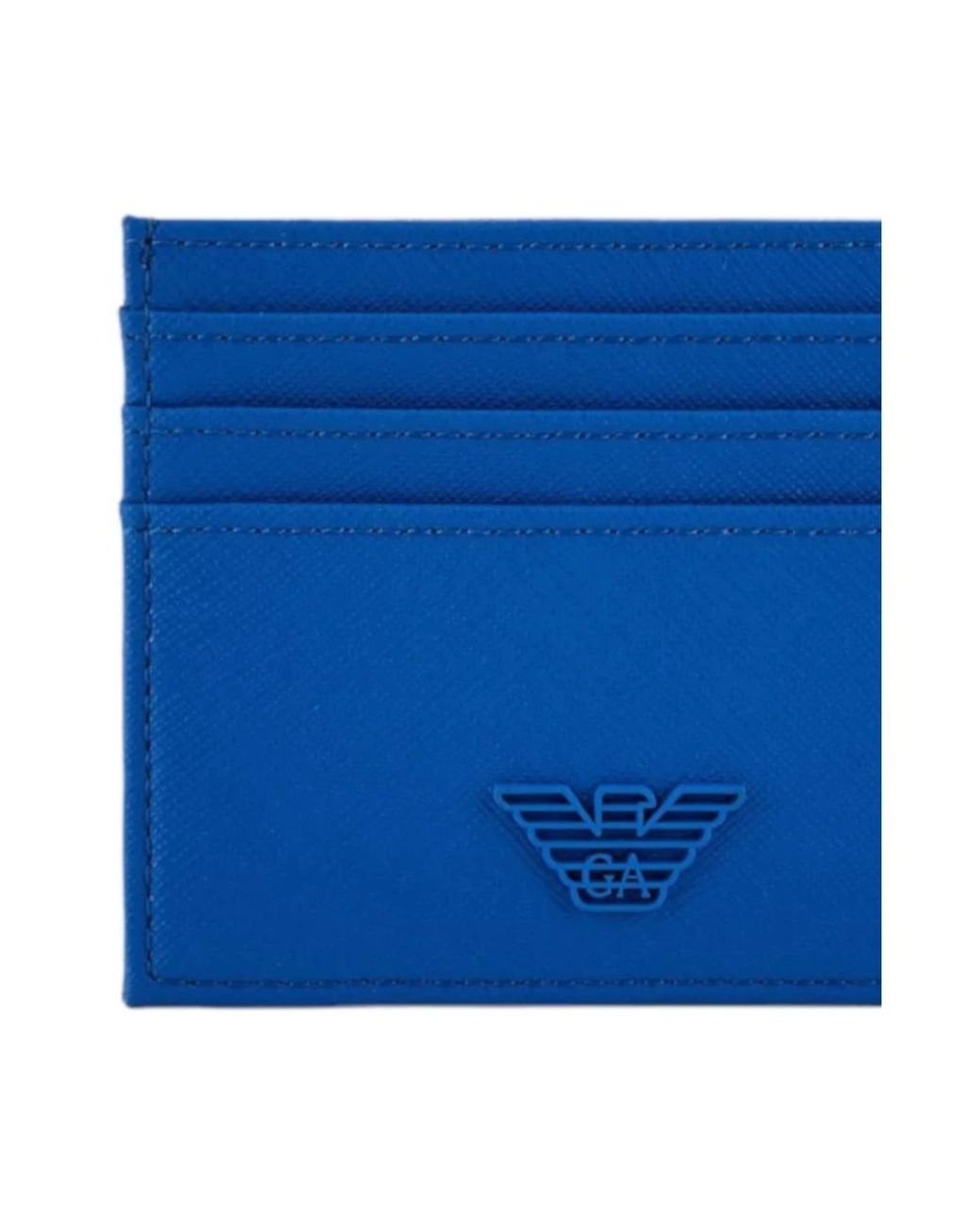 Wallets & Cardholders di Emporio Armani in Blue da Uomo