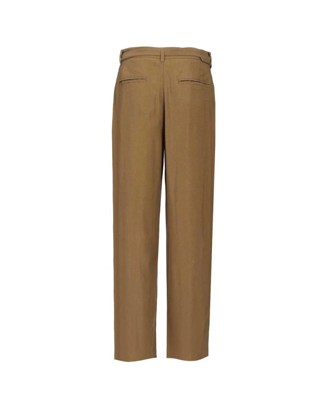 Giorgio Armani Natural Wide Trousers for men