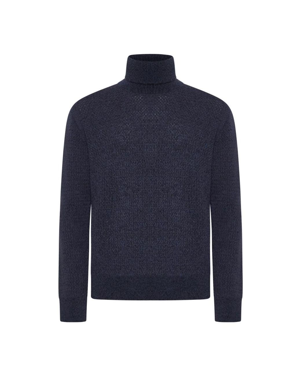D4.0 Blue Turtlenecks for men