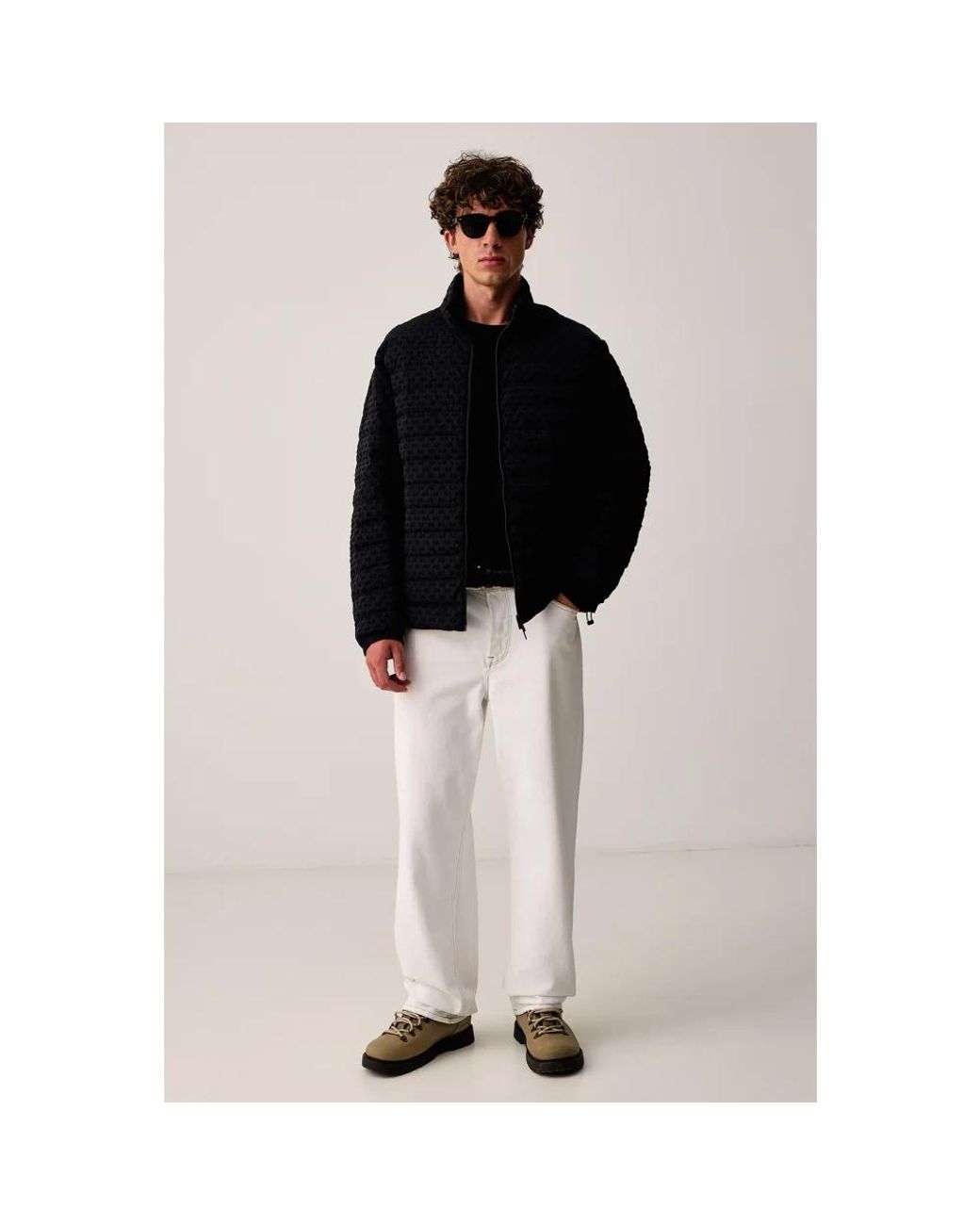 Down Jackets ARMANI EXCHANGE de hombre de color Black
