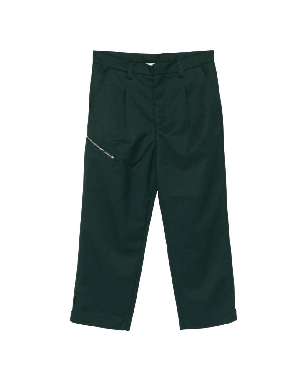 OAMC Green Straight Trousers for men
