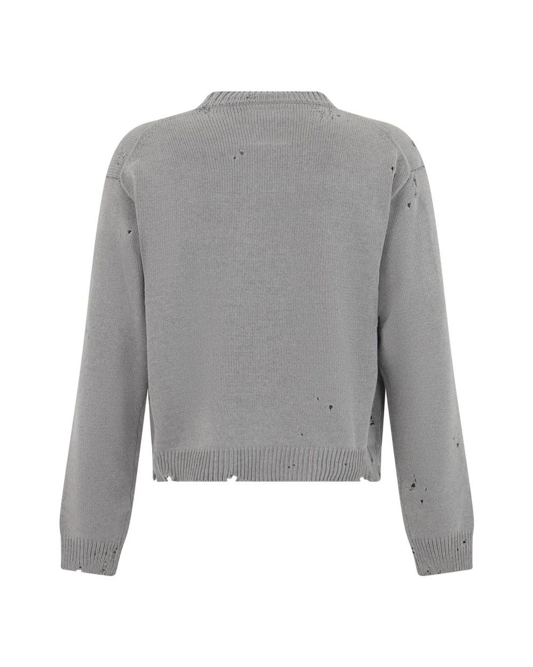 Maison Mihara Yasuhiro Gray Round-Neck Knitwear for men