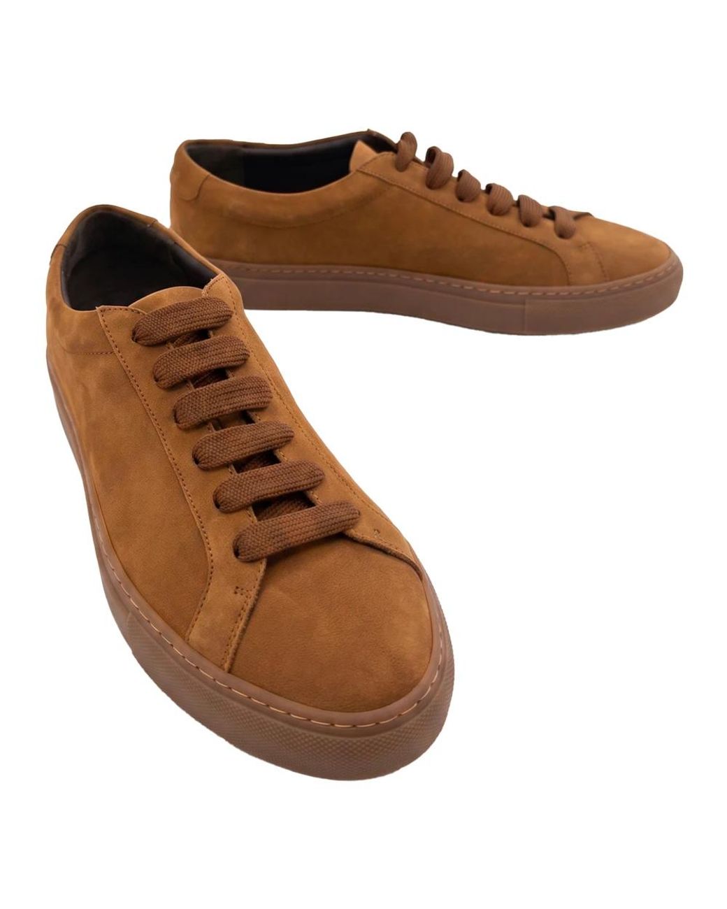 Moorer Brown Sneakers for men