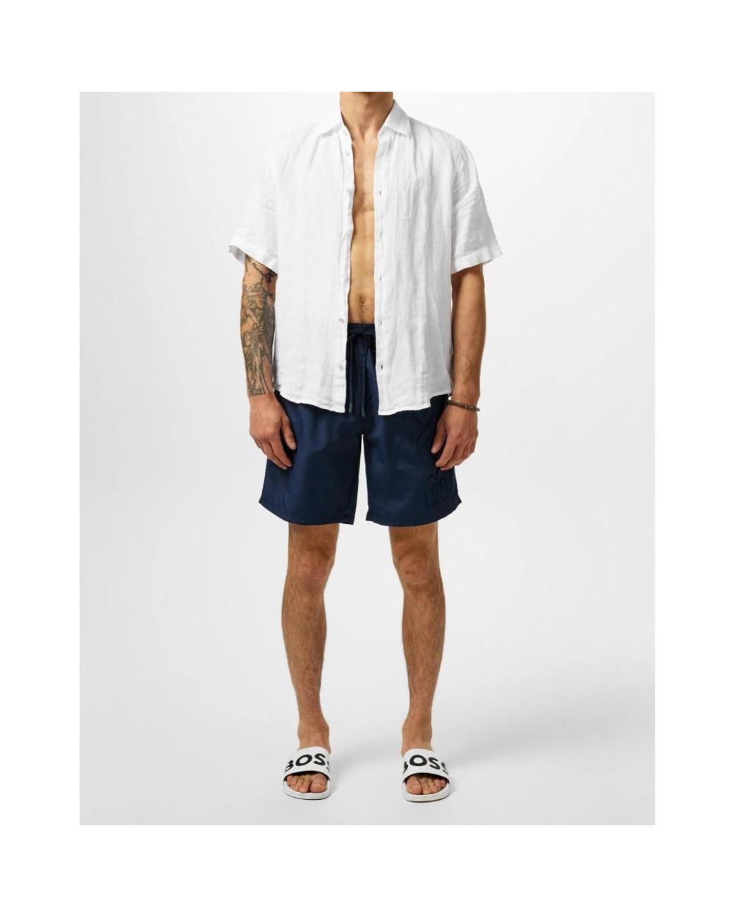 Boss Blue Beachwear for men