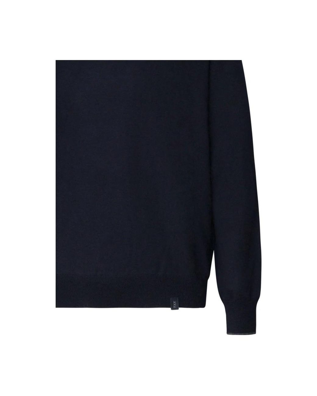 Fay Blue Round-Neck Knitwear for men