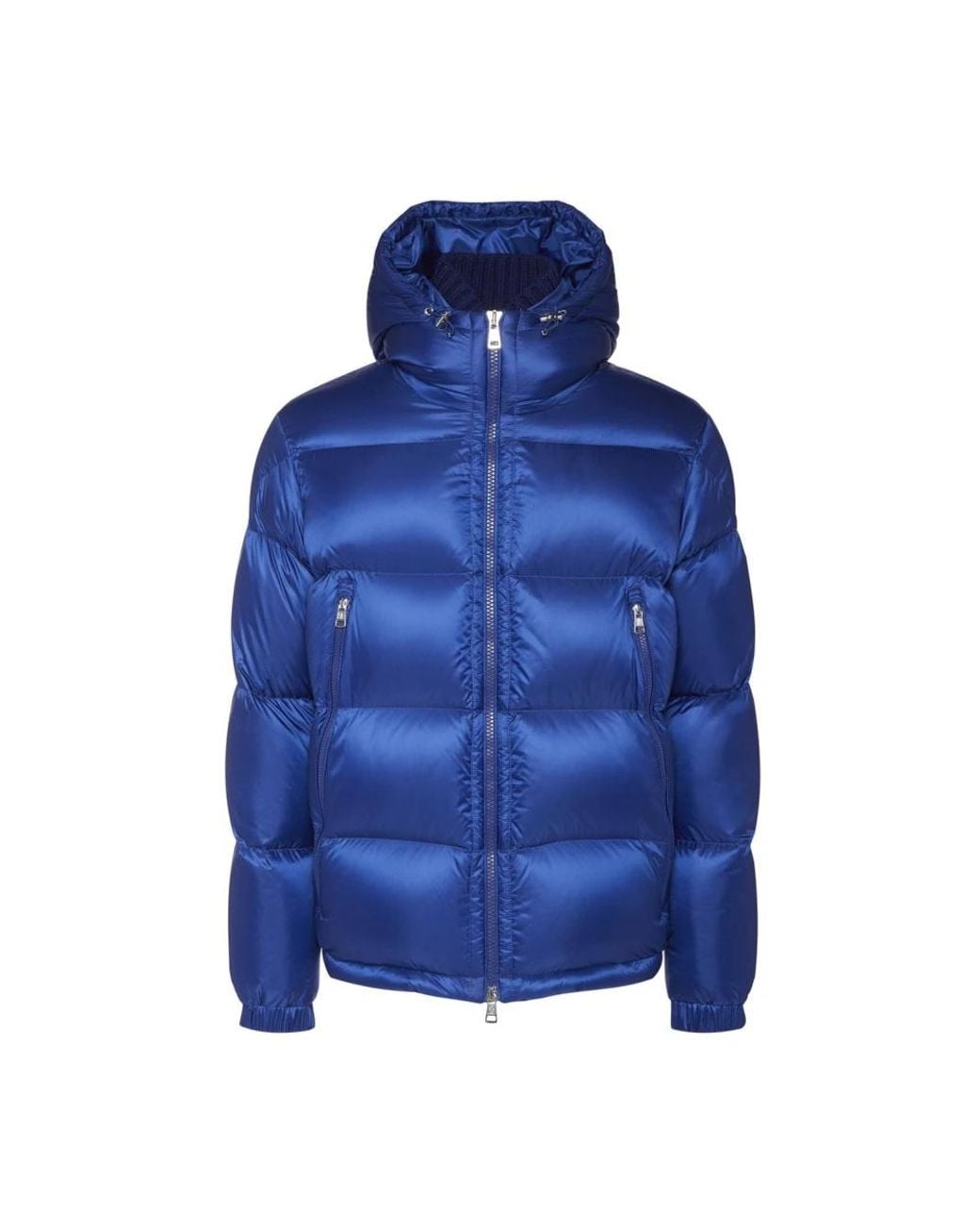 Moncler Blue Winter Jackets for men
