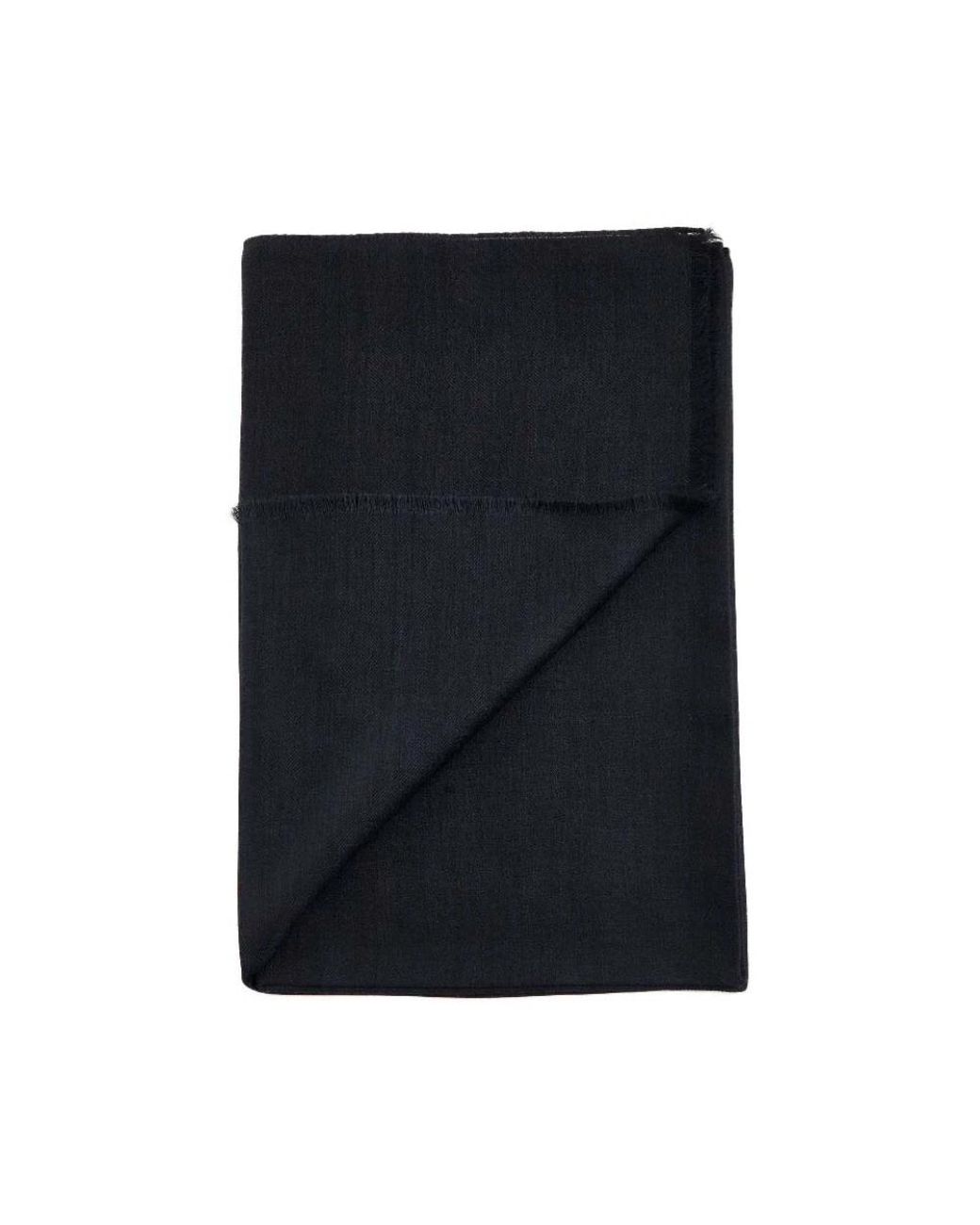 D4.0 Black Winter Scarves for men