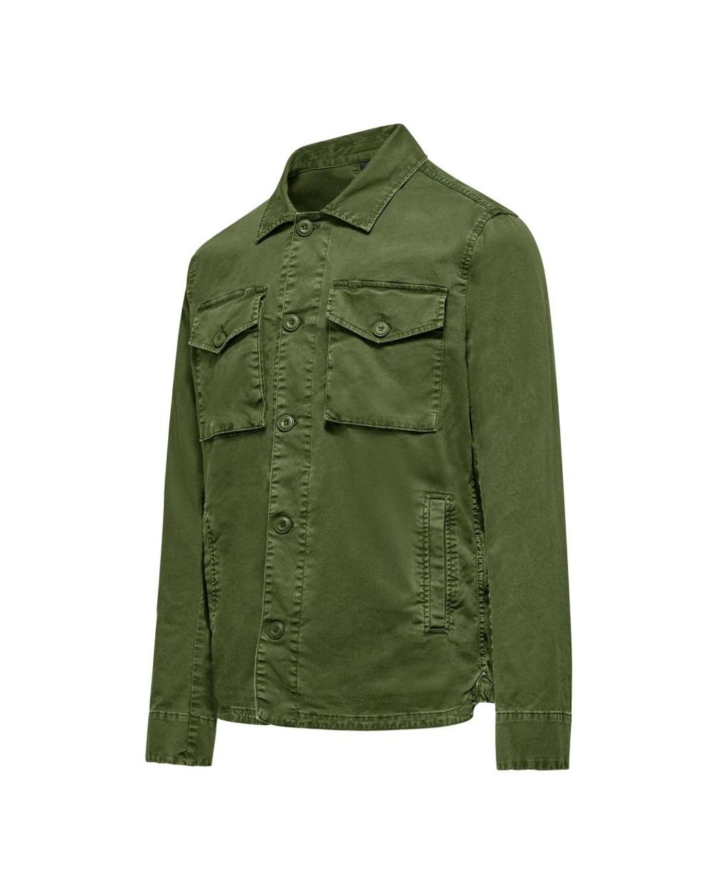 Light Jackets di Bomboogie in Green da Uomo