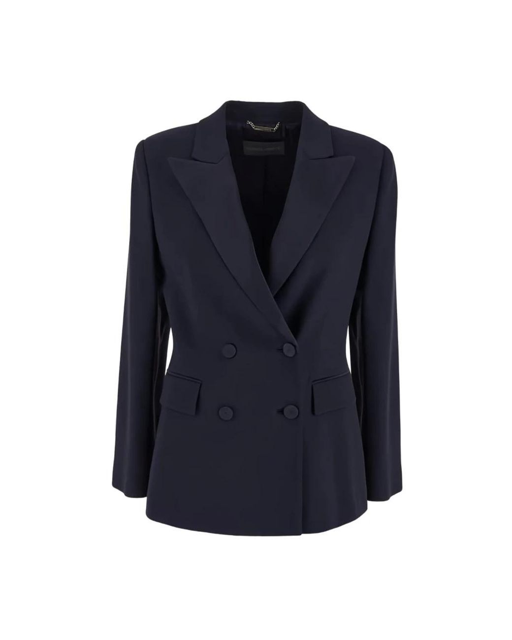Alberta Ferretti Blue Blazers