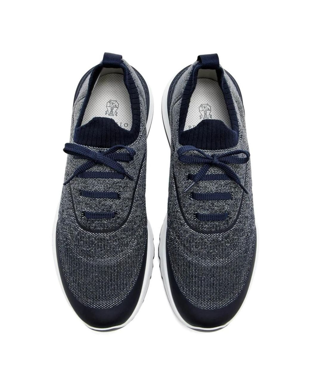 Brunello Cucinelli Blue Sneakers for men