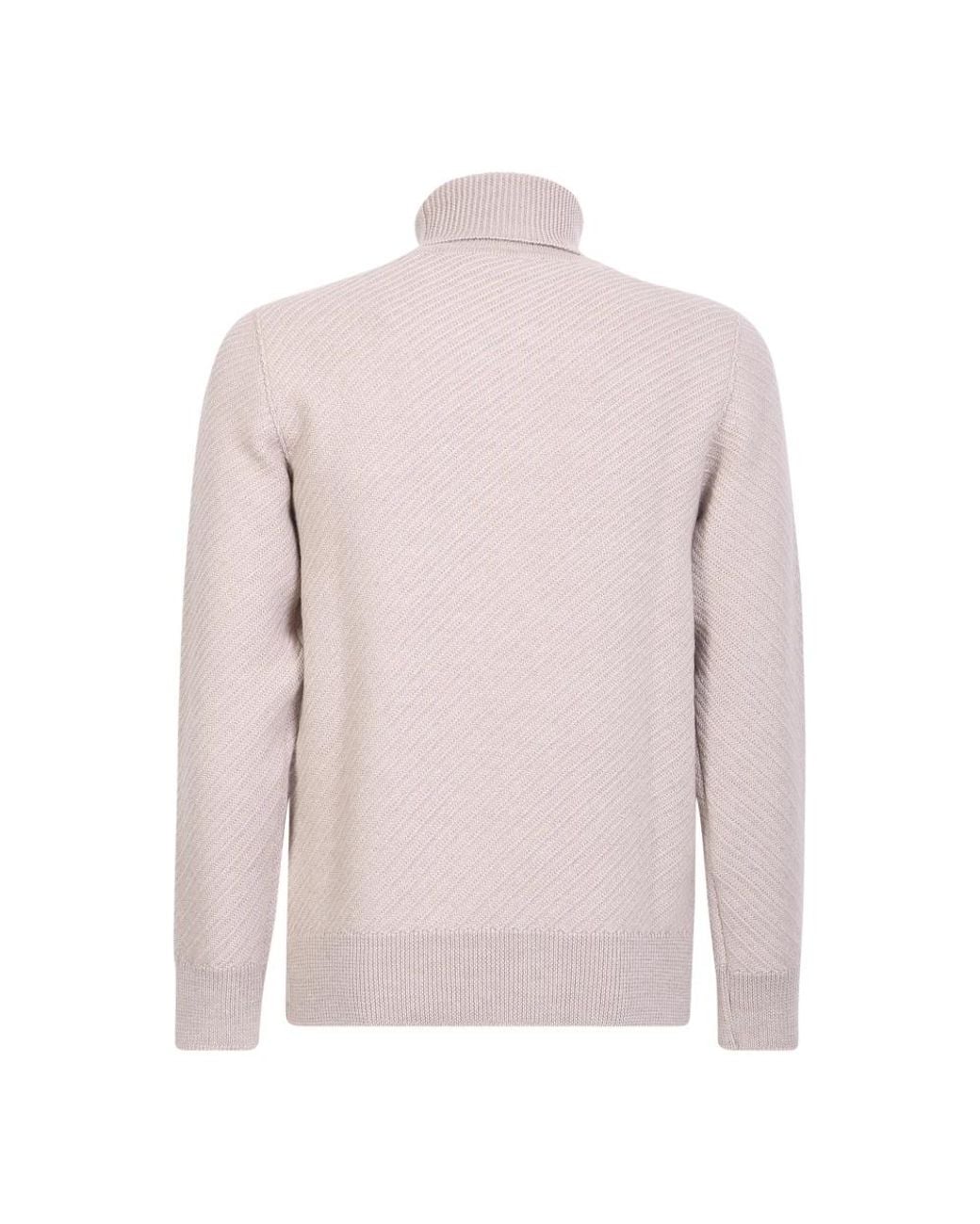 Lardini Pink Turtlenecks for men