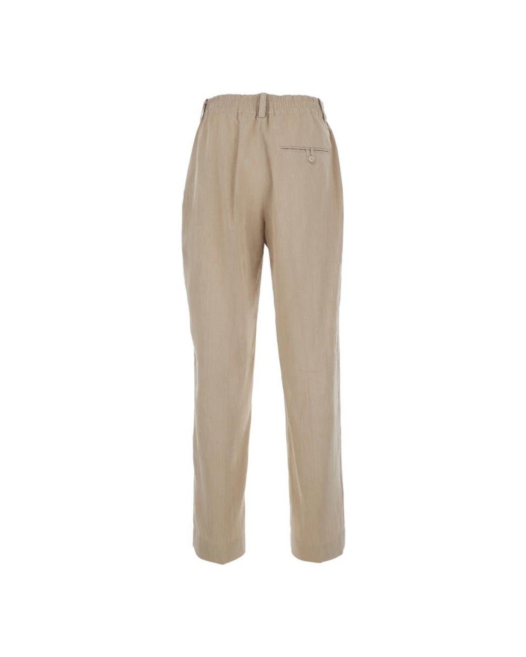 Jacquemus Natural Slim-Fit Trousers for men