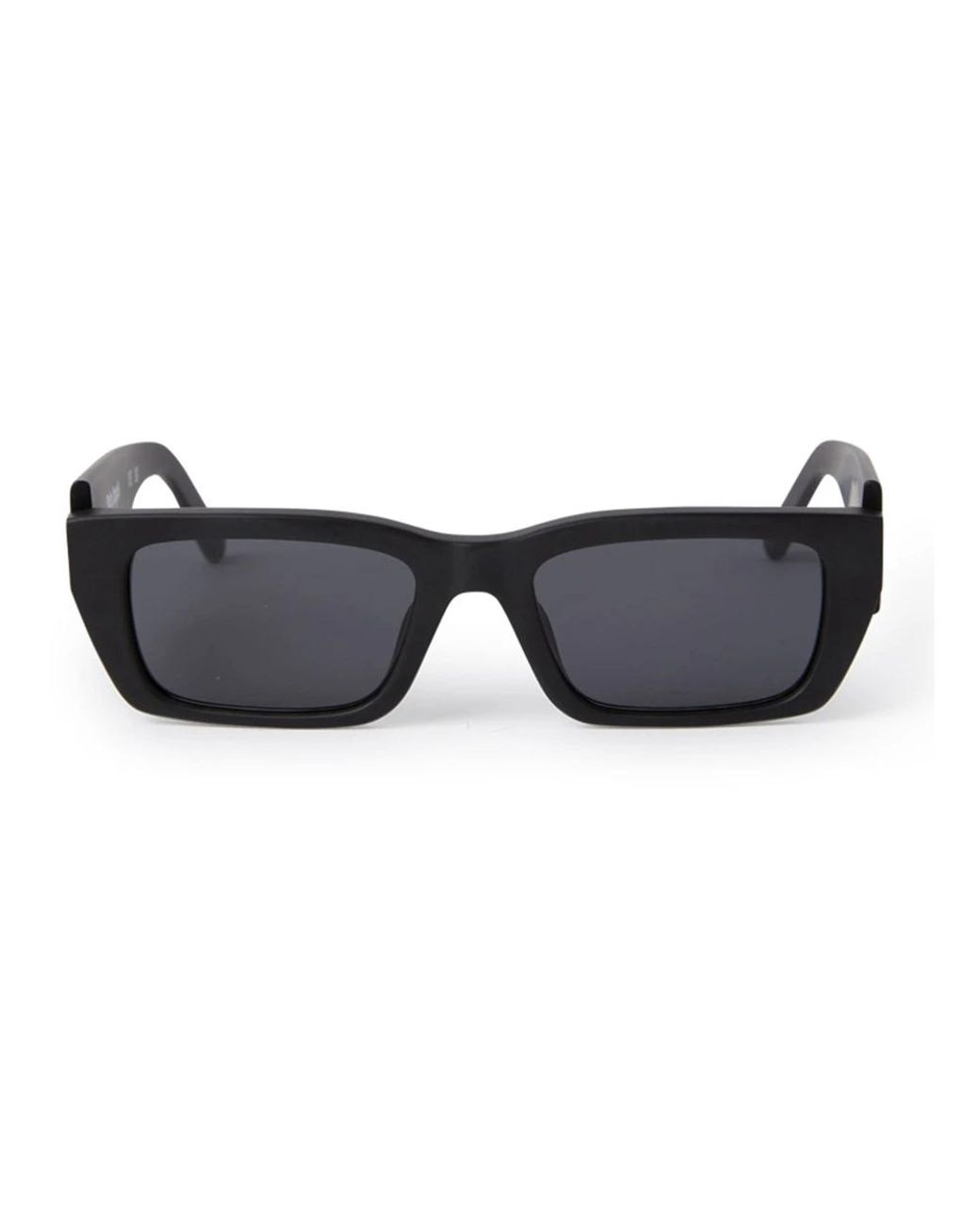 Palm Angels Mutige rechteckige sonnenbrille in Black für Herren