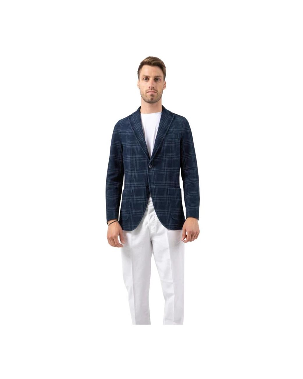 Circolo 1901 Jassen ,Blauw ,Piquet Jas in het Blue voor heren