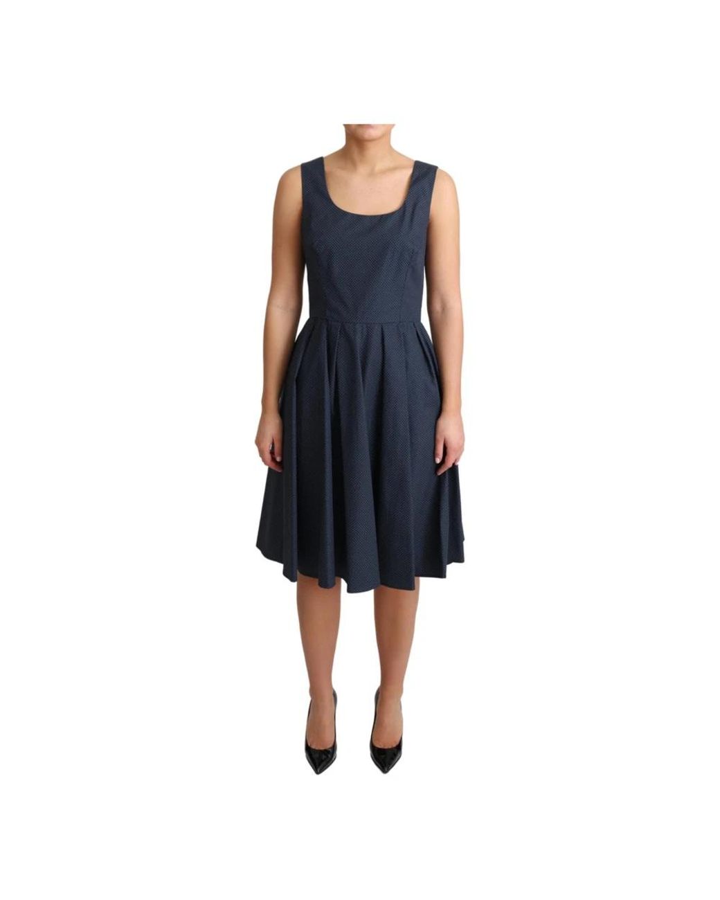 Dolce & Gabbana Blue Midi Dresses