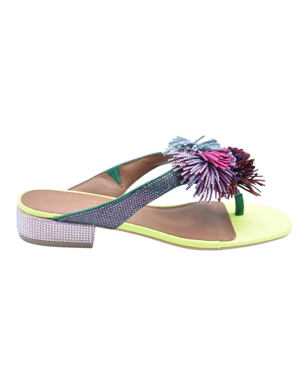 Kurt Geiger Blue Flip Flops
