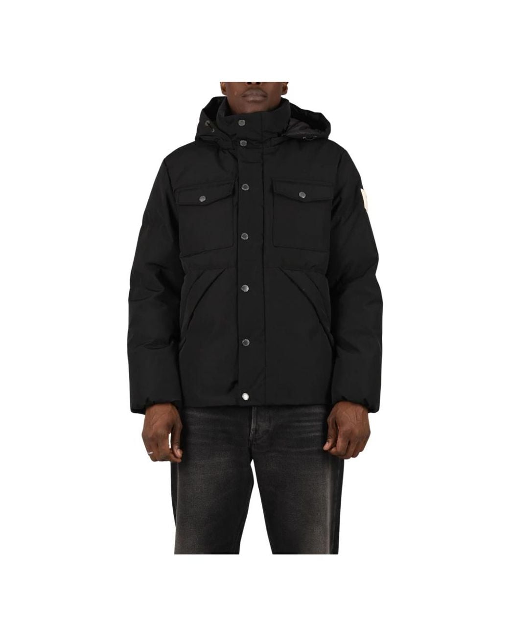 Winter Jackets AFTER LABEL pour homme en coloris Black