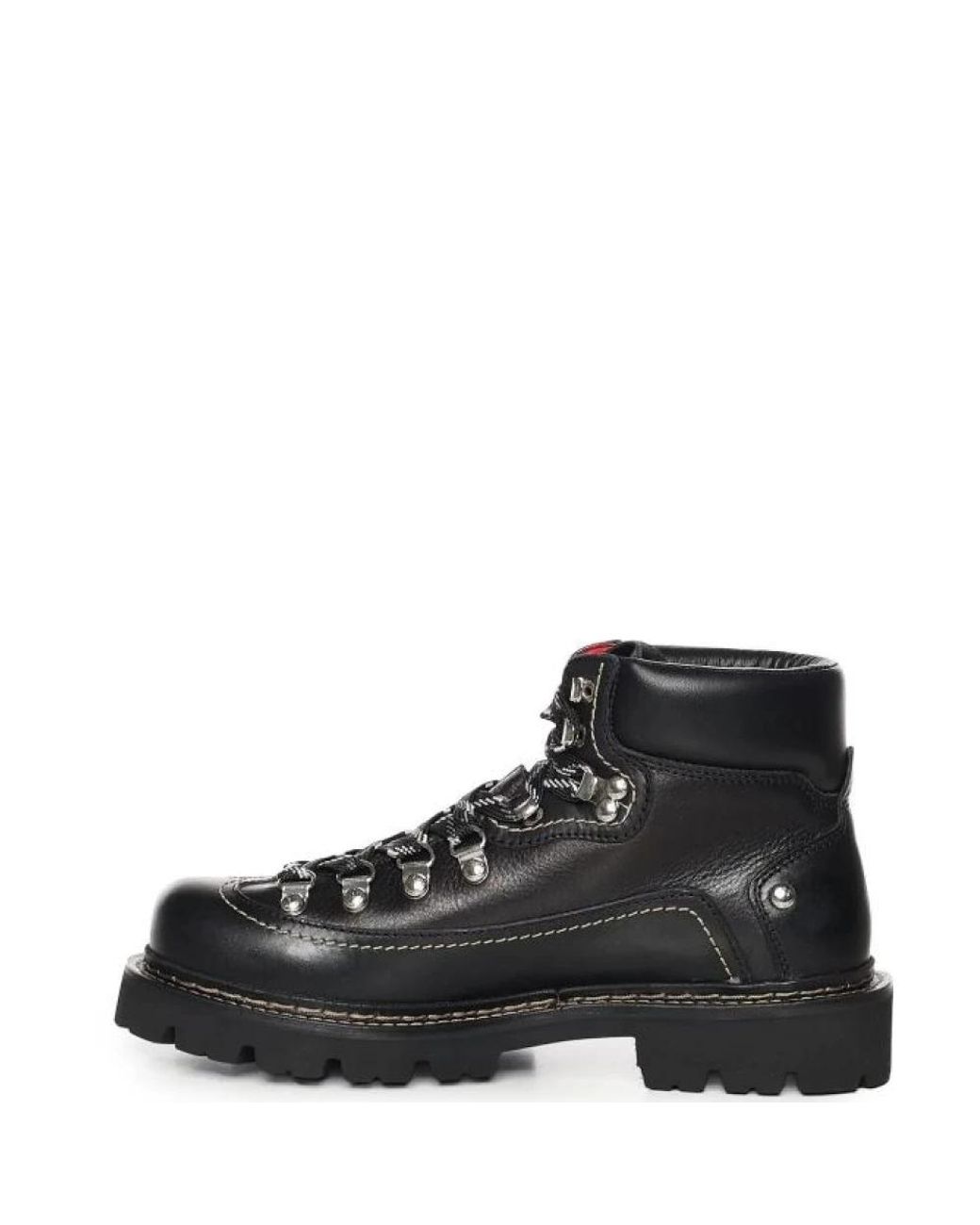 DSquared² Black Lace-Up Boots for men
