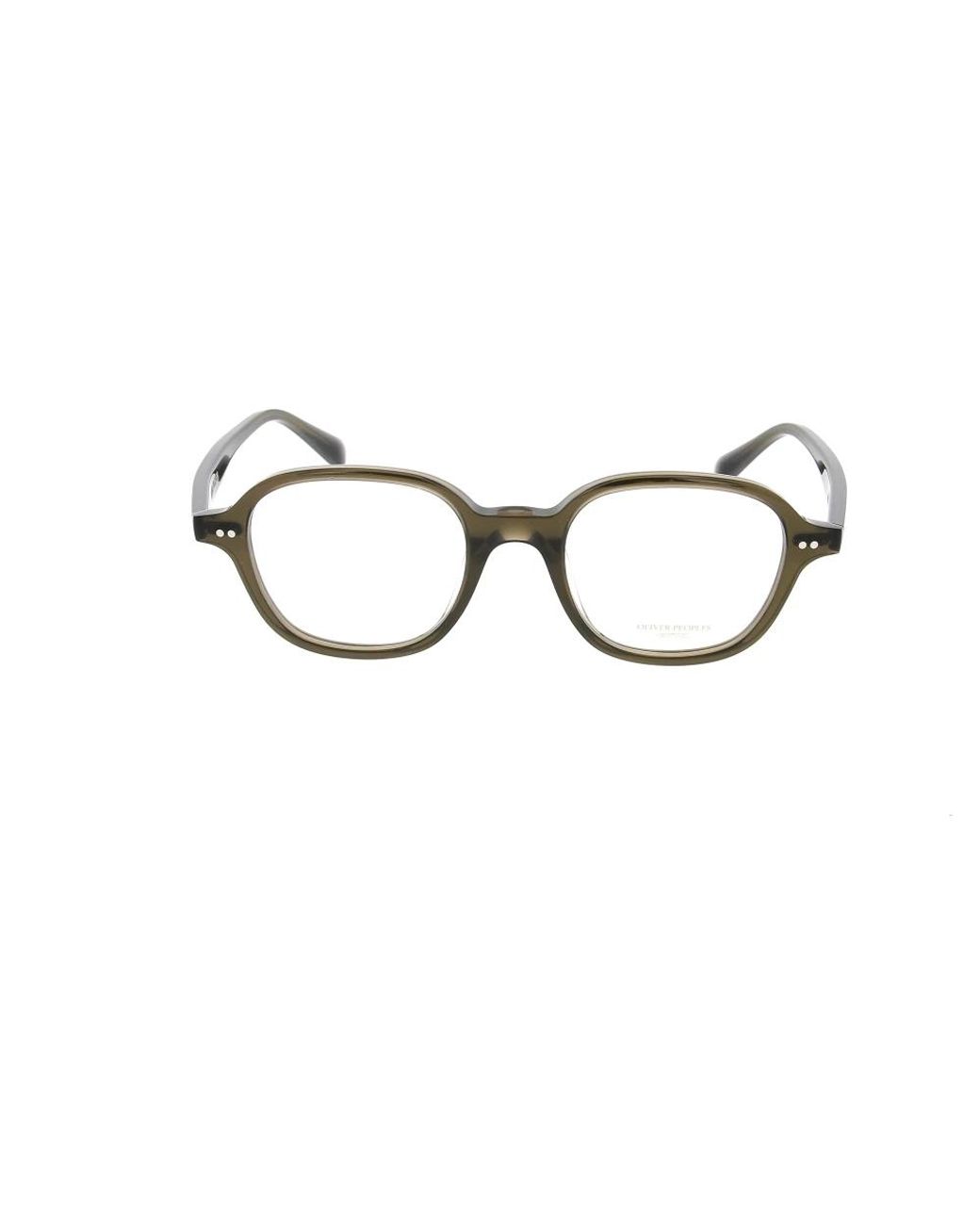 Oliver Peoples Green Glasses