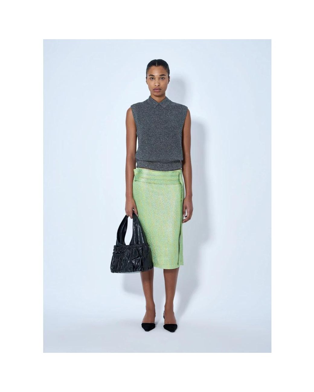 Marni Blue Round-Neck Knitwear