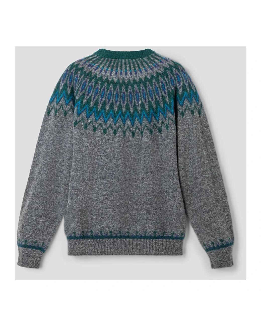 Roberto Collina Gray Round-Neck Knitwear for men