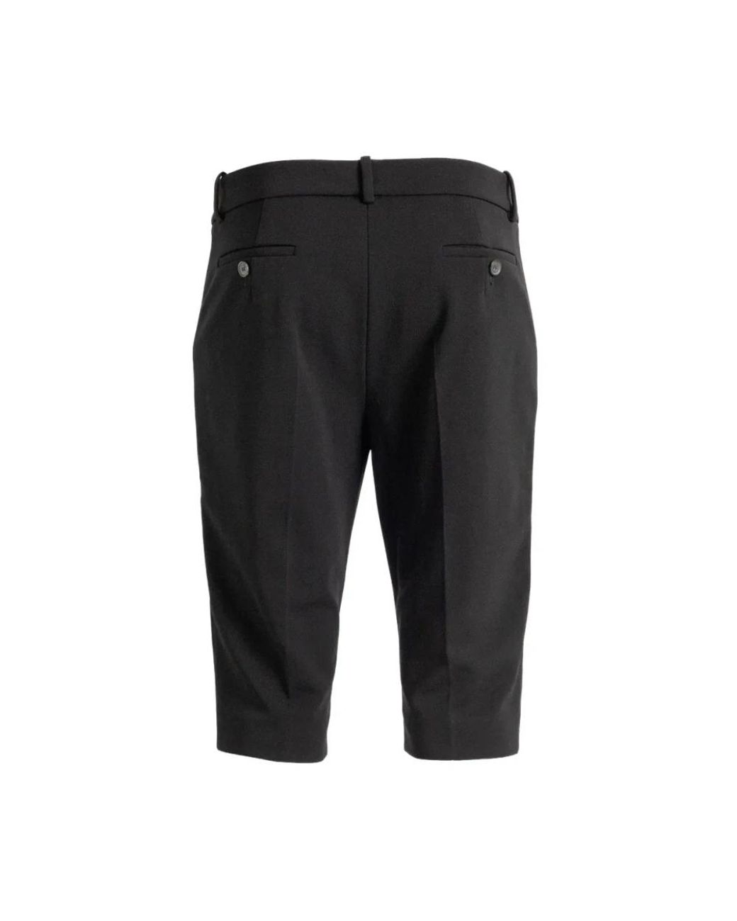 Magda Butrym Black Bermudas