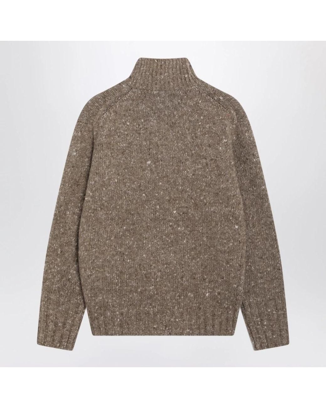 Auralee Gray Turtlenecks for men