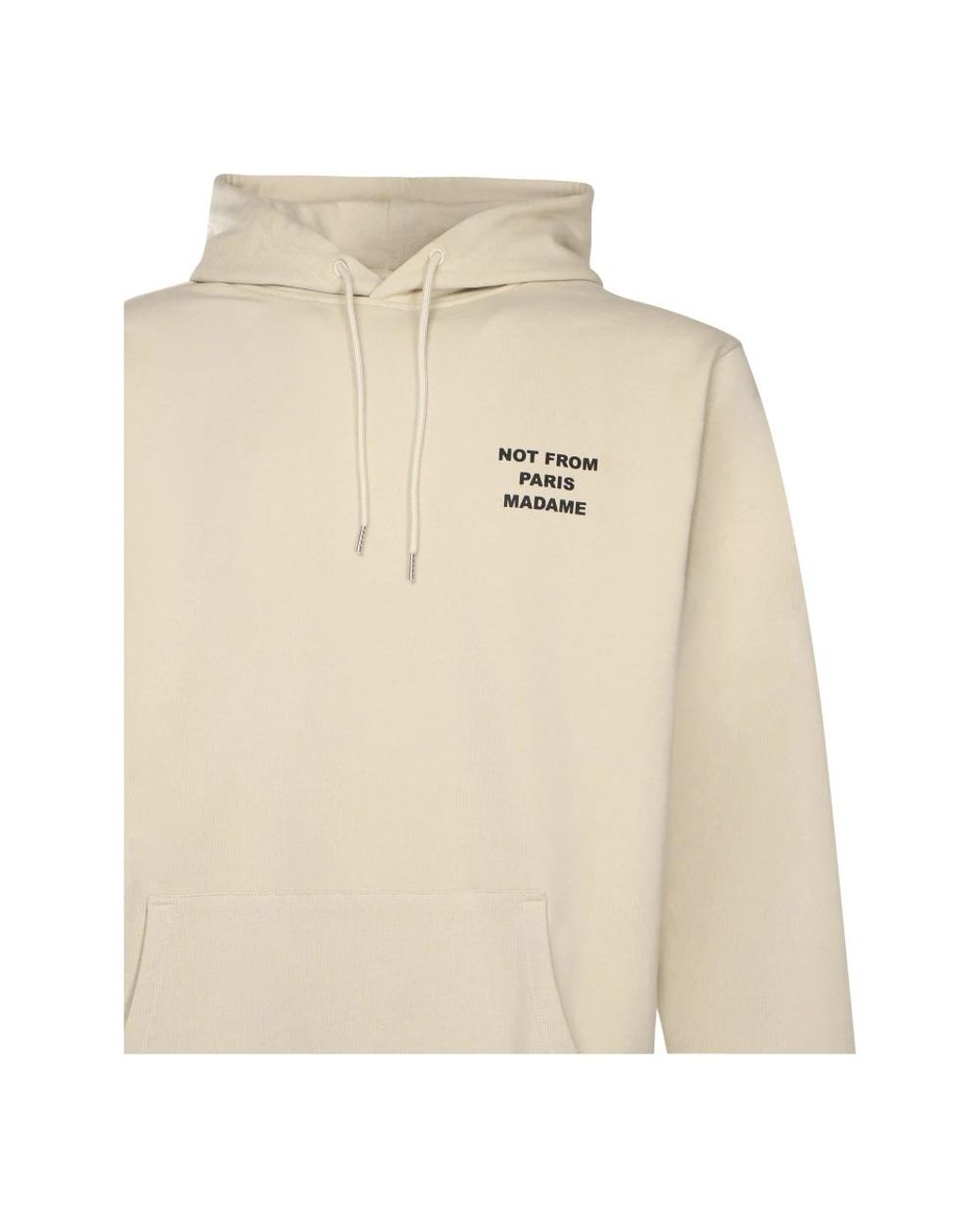 Drole de Monsieur White Hoodies for men
