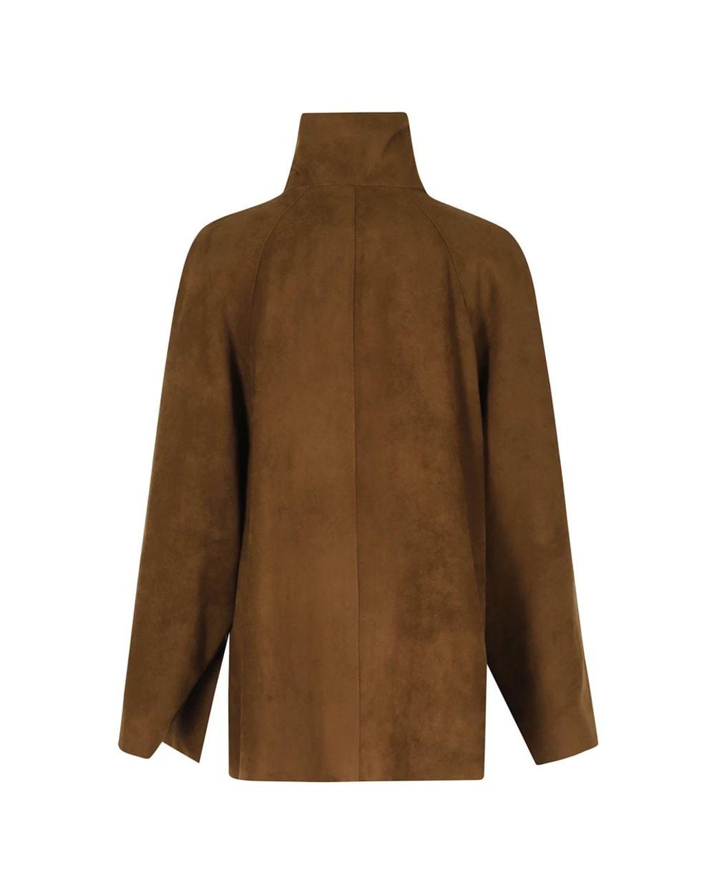 Alysi Brown Leather Jackets
