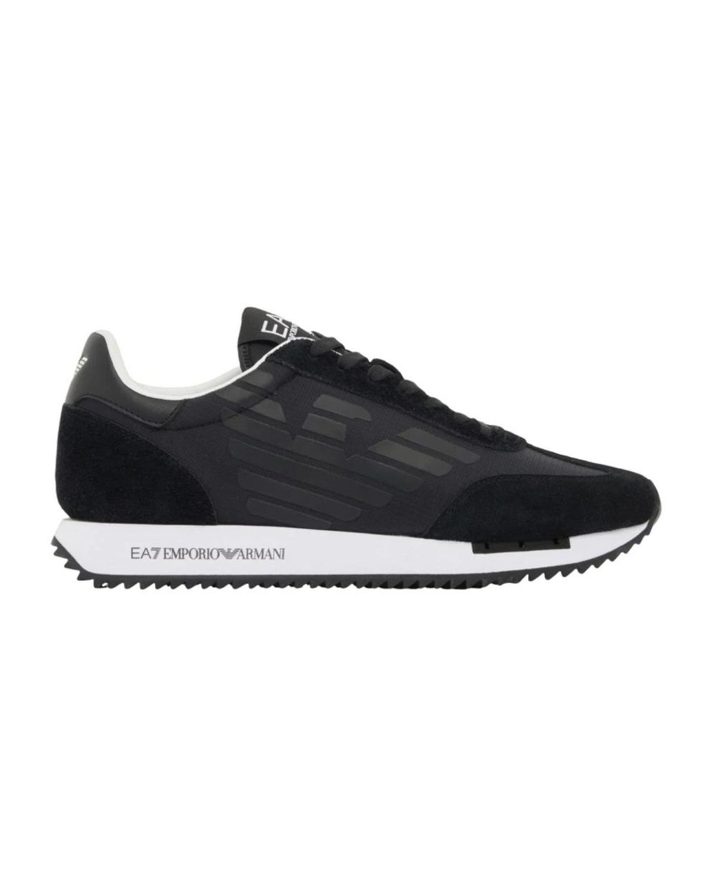 EA7 Black Sneakers for men