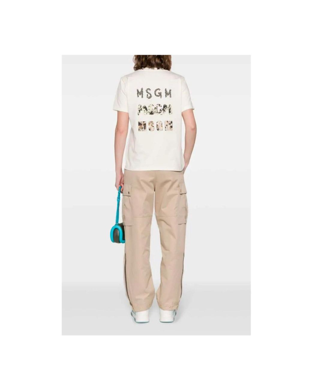 MSGM White T-Shirts